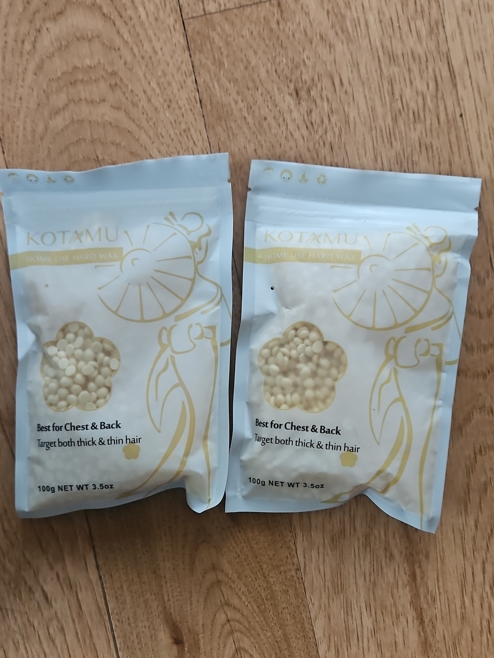 White Hard Wax Beads for Hair Removal